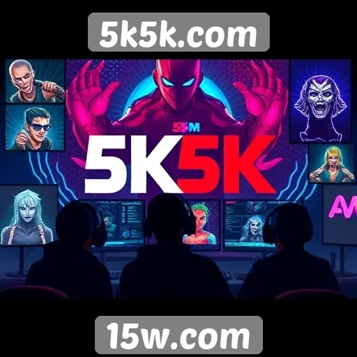 A evolução da comunidade de jogos online em 5k5k.com