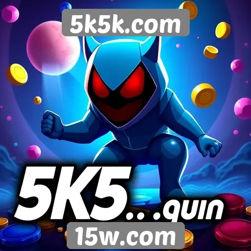 Exploração das categorias de jogos no 5k5k.com